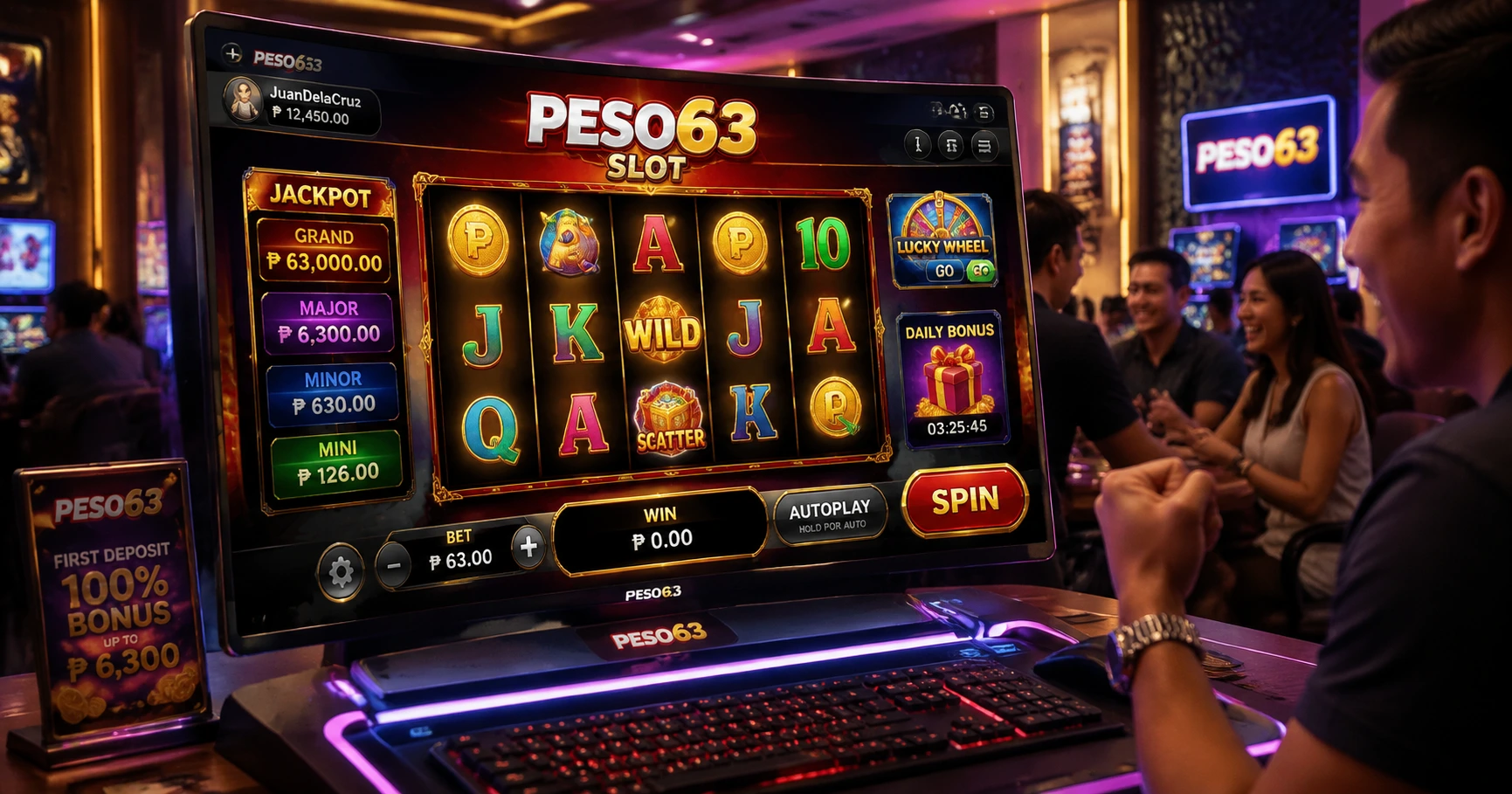 Review of Peso63 Slot: The Best Online Slot in the Philippines - image 1 Review of Peso63 Slot: The Best Online Slot in the Philippines - image 1